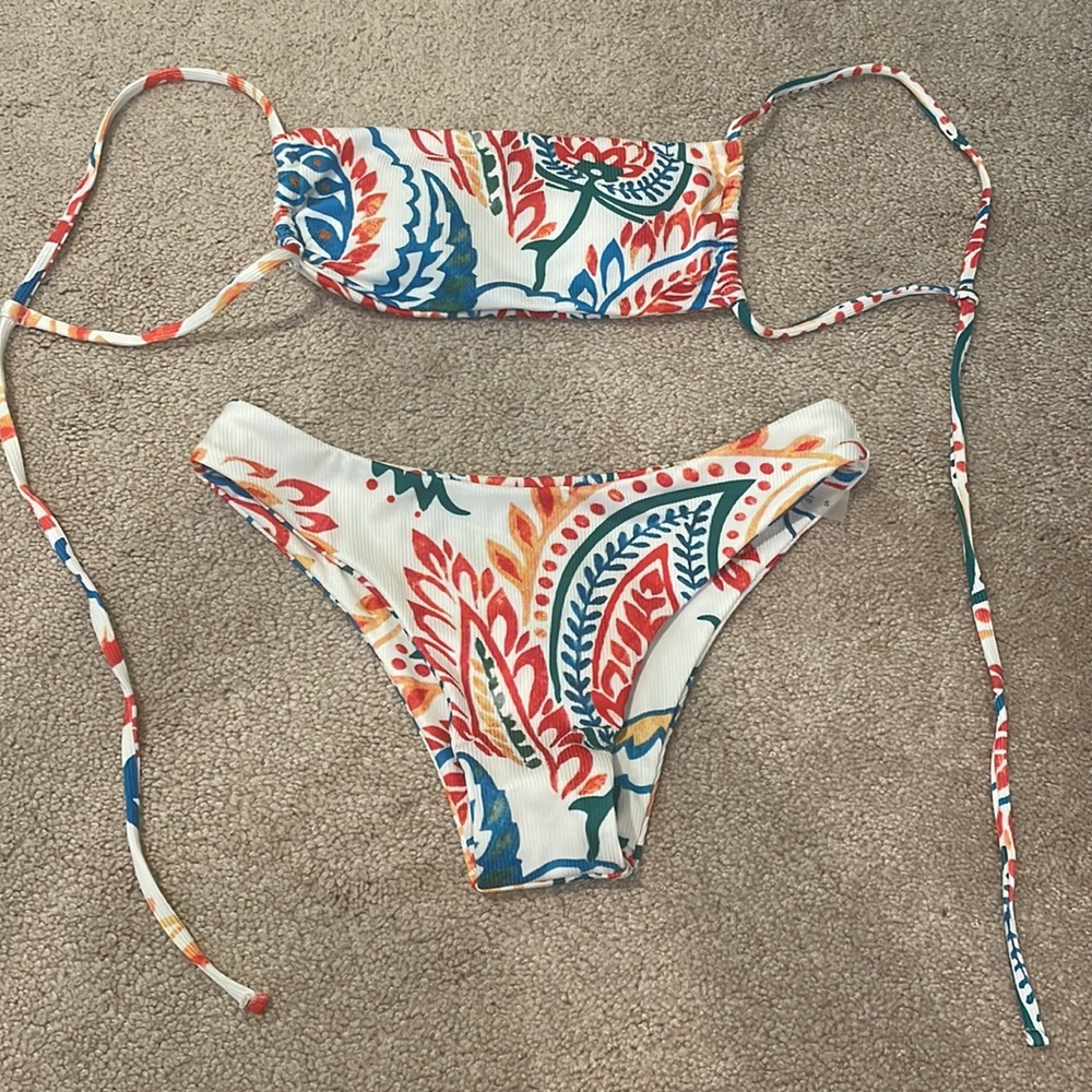 Tropical random Print Bikini